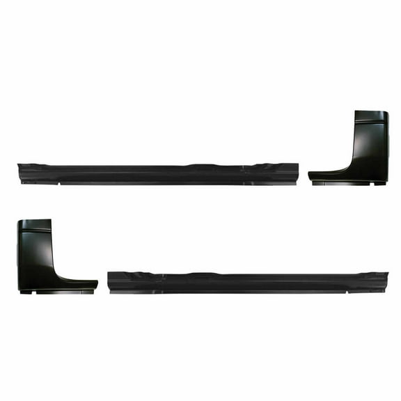 OE Style Rocker Panel & Cab Corner Kit. Fits 98-01 Dodge Ram 1500 Pickup Truck Quad Cab, 98-02 Dodge Ram 2500 Pickup Truck Quad Cab, 98-02 Dodge Ram 3500 Pickup Truck Quad Cab