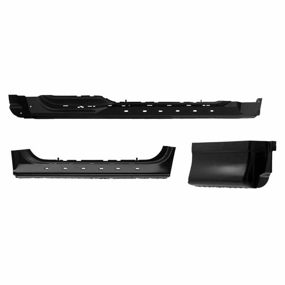 OE Style Rocker Panel and Cab Corner Repair Kit - 3 Pcs. Fits 97-98 Ford F150 Pickup Truck 3 Door Super Cab, 97-98 Ford F250 Light Duty Pickup 3 Door Super Cab