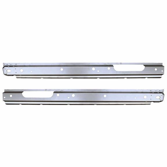 OE Style Rocker Panel Reinforcement - PAIR. Fits 07-13 Chevrolet Pickup Silverado Extended Cab, 07-13 GMC Pickup Sierra Extended Cab