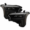 thumbnail image 1 of Xtune 9956836 Headlight Assembly Smoke Lens Black Housing Set Of 2, 1 of 11