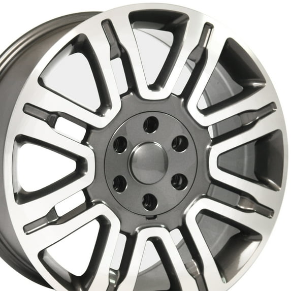 20x8.5 OE Wheels FR98 Gunmetal Machined Wheel 6x135 (44mm)