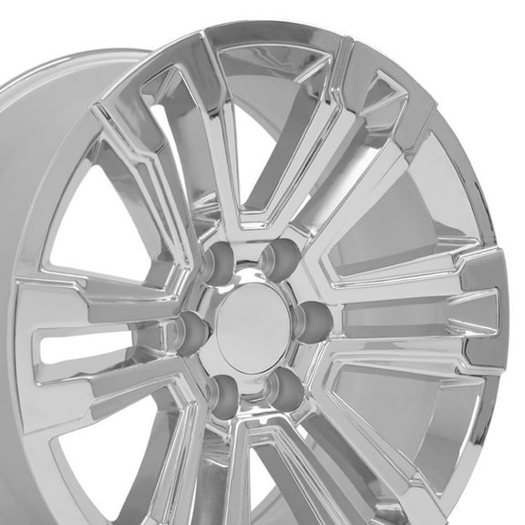OE Wheels 20x9 Aluminum Alloy Rim 20" 5 Lug, Chrome for GMC Yukon Denali