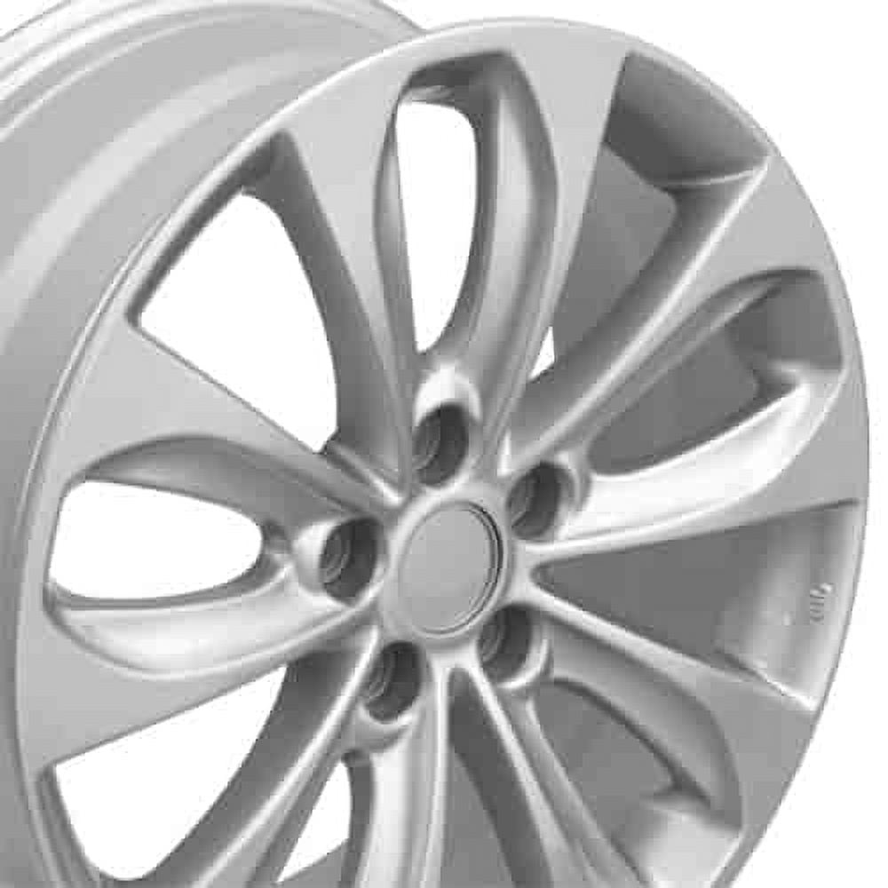 OE Wheels Hyundai Sonata Replica Silver 18x7.5 Rims, 48mm Offset, 5x114 ...