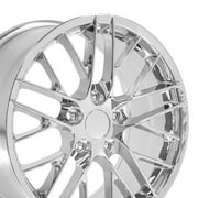 Set4 OE Wheels CV08B 18x8.5 Chrome Rims 5x120.65 56ET