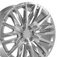 thumbnail image 1 of OE Wheels CV33 24 Inch Rim Fits Sierra 1500 Denali Style 6x139.7 24x10 Polished - Hollander 5921 (1), 1 of 5