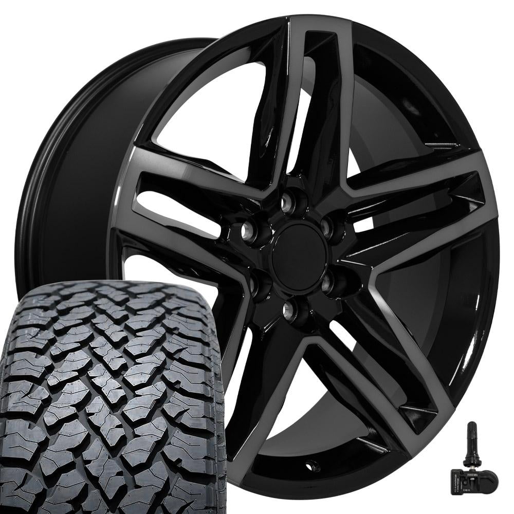16 Inch Trl Rims OE Wheels CV34 22 Inch Rims and Tires Fit Silverado 1500 Trail Boss ...