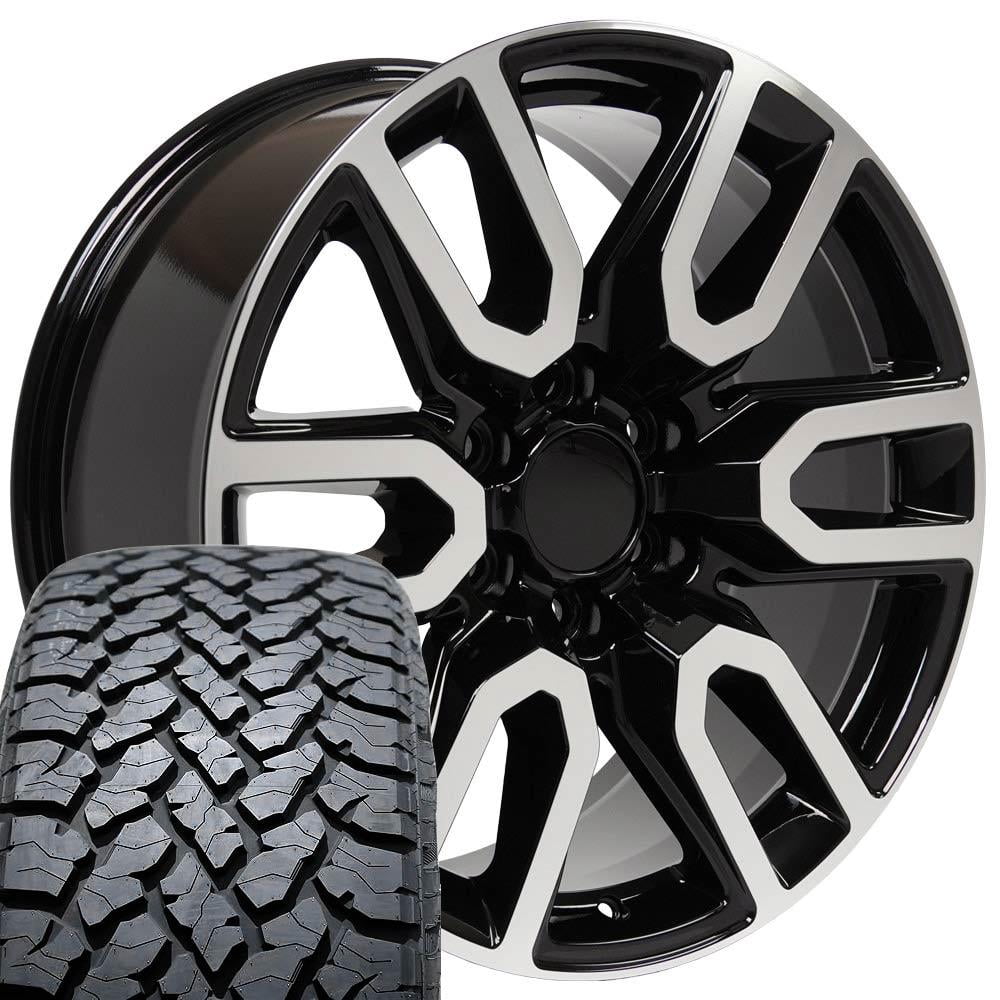 36 Inches Rims OE Wheels CV36 20 Inch Rims and Tires Fit Sierra 1500 Style 6x139.7 ...