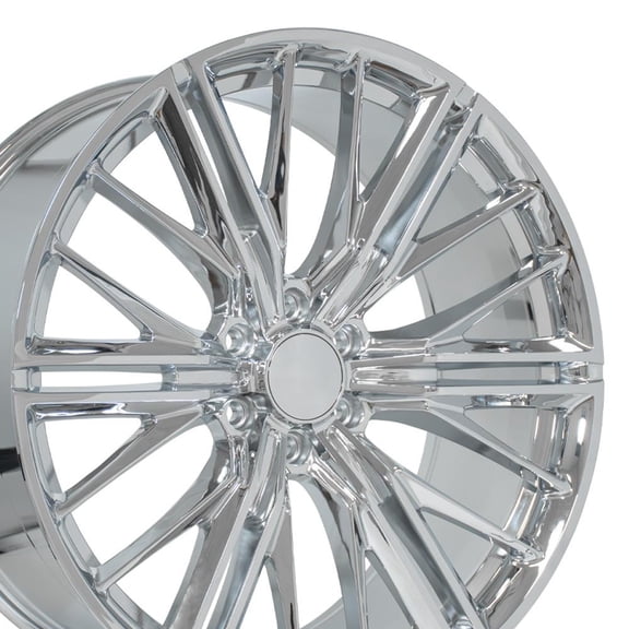 Single OE Wheels CV72 24x10 Chrome Rim 6X139.7 +31ET