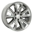 thumbnail image 1 of OE Wheels CV73B 22x9" Hyper Black Wheel w/Chrome for 1995-20 Chevy Tahoe, 1 of 5