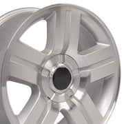 Set4 OE Wheels CV84 22x9 Gloss Silver Machined Rims 6x139.7 31ET