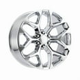 thumbnail image 1 of OE Wheels Chrome 20 inch Wheel 6 x 5.5 20 x 9 inches, Chrome, 1 of 3