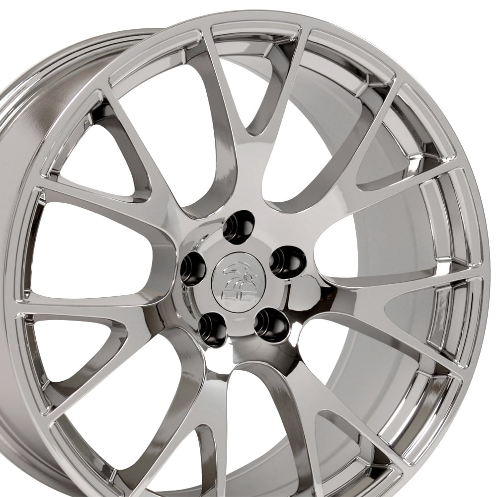 209 Color Rim 20 inch Chrome 2528 Rim Set(4) Fits Magnum Charger Challenger Hellcat ...