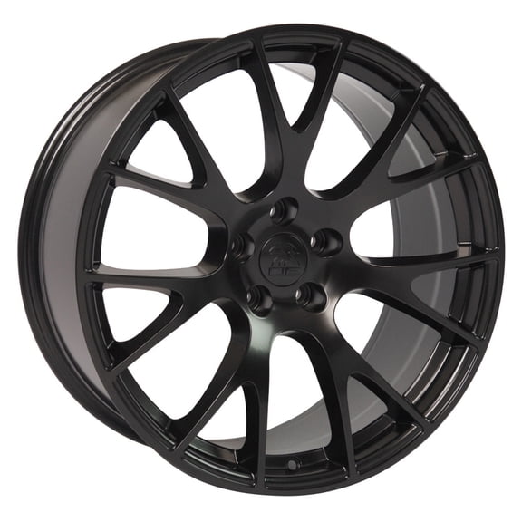 OE Wheels DG15 20x9" Satin Black Hellcat Wheel for 2006-2022 Dodge Charger