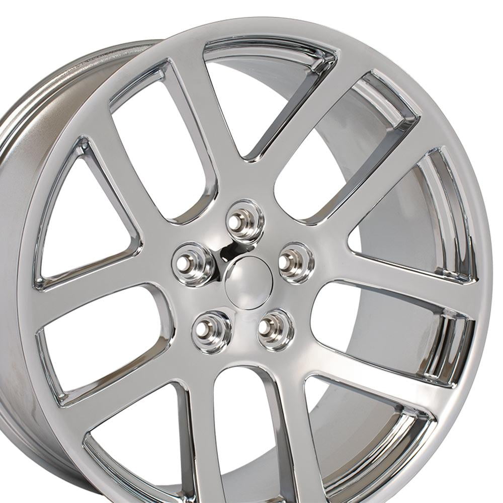 Abc Rim OE Wheels DG51 22 Inch Rims Fit Ram SRT Style 5x139.7 22x10 Chrome ...