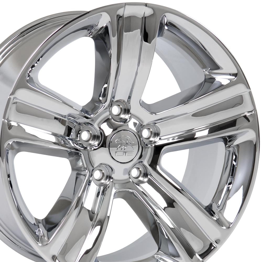 Dodge Ram 1500 Style 20x9 Chrome Wheels Set - Fits Trucks - Walmart.com