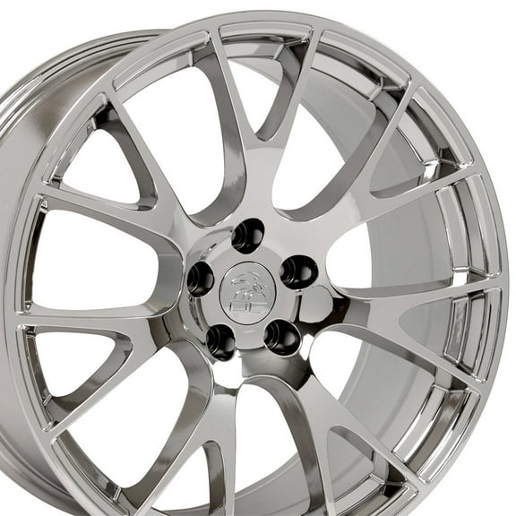 OE Wheels Dodge Hellcat Style Chrome 22" Wheel Rim 22x10 inch 5 Lug for Ram 1500