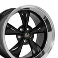 thumbnail image 1 of OE Wheels FR01 18 Inch Rims Fit Mustang Bullitt Style 5x114.3 18x9 / 18x10 Gloss Black Machined Lip - Hollander 3448 (Set of 4), 1 of 4