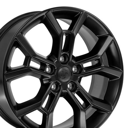 Single(1) OE Wheels JP29 20x8.5 Satin Black Rim 5x127 50ET