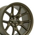 thumbnail image 1 of OE Wheels DG21 20 Inch Rims Fit Challenger 50th Anniversary Style 5x115 20x9 / 20x11 Satin Bronze - Hollander 10369 (Set of 4), 1 of 5