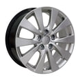 thumbnail image 1 of OE Wheels TY15 17x7in Hyper Silver Wheel Rim for Toyota Avalon and Camry, 1 of 5