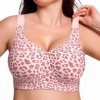 OEAK Women Jelly Bra Push Up Seamless Wireless T-shirt Bra, Supportive Full Coverage, Size S to 5XL