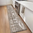 thumbnail image 1 of OEAKAY 17"x79" Anti Fatigue Kitchen Mat , Ergonomic Cushioned Waterproof, Extra Thick Non-Slip Backing, Easy Care Persian Design Kitchen Mats for Floor, 1 of 10