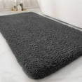 thumbnail image 1 of OEAKAY Bathroom Rugs,24"x43",Non Slip Shower Bath Room,Extra Soft and Absorbent,Bath Mats for Bathroom Floor,Machine Wash Dry Carpet Mat for Tub,24"x43"Dark Gray, 1 of 7
