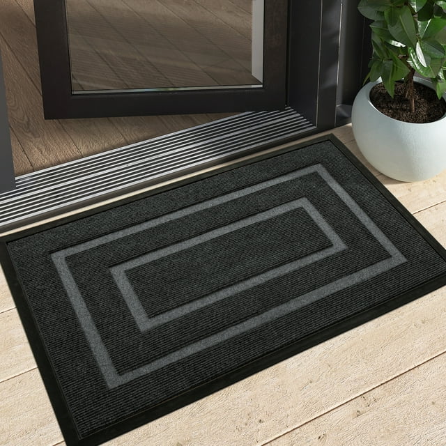 OEAKAY Door Mat Heavy Duty Mat for Front Door Stain Resistant