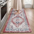 thumbnail image 1 of OEAKAY 24"x59" Anti Fatigue Kitchen Mat , Ergonomic Cushioned Waterproof, Extra Thick Non-Slip Backing, Easy Care Persian Design Kitchen Mats for Floor, 1 of 10