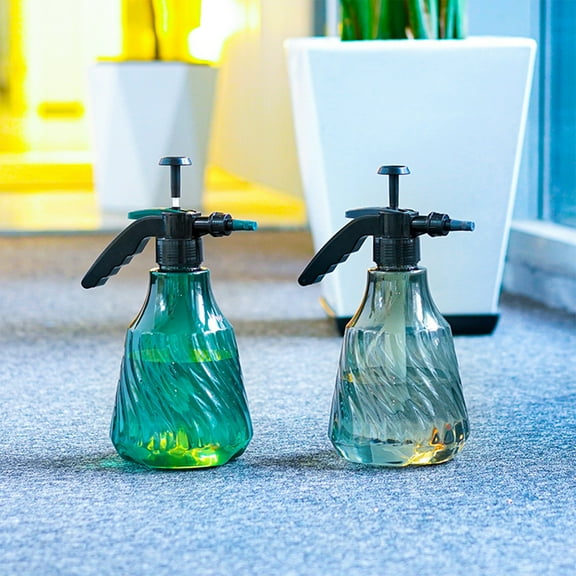 OEFNTAC 1500ml High Pressure Watering Spray Bottle Adjustable Multi-Mode Garden Sprayer Atomizer for Indoor Outdoor Flower Cleaning Strong Mist Fine Jet Easy Portable Durable Green