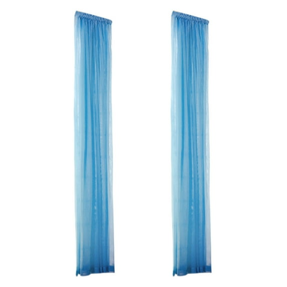 OEFNTAC 2 pcs Curtains Colorful Gauze Curtains for Bedroom Modern Curtains for Living Room Soft and Comfortable Window Curtains Fashionable Voile Curtains Machine Washable 200cm x 80cm