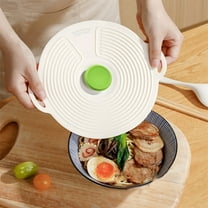 OEFNTAC 3-Piece Silicone Stretch Lids for Bowls Food Covers Microwave Splatter Guard Reusable Airtight Container Covers