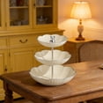 thumbnail image 1 of OEFNTAC 3-Tier Fruit Bowl Kitchen Counter Countertop Organizer Tiered Basket Removable Display Sturdy Easy Installation Home Pantry Vegetable Storage Bread Snack Spice Toiletries Office, 1 of 6