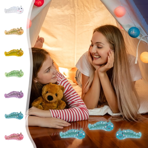 OEFNTAC 3PC Luminous Garden Moss Ornaments Plastic Glowing Outdoor Yard Decor Sunlight Absorb Night Glow Decorative Cute Durable Easy Place Maintenance Free 1.42in