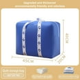 thumbnail image 1 of OEFNTAC 4PC Self Compression Storage Bags Vacuum Sealed Organizer for Blankets Comforters Clothes Travel Packing, 1 of 6