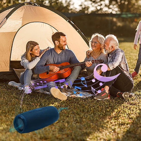 OEFNTAC Bluetooth Speaker Speakers Bluetooth Wireless Portable Wireless Speaker Outdoor High Power Shock Subwoofer Long Standby HiFi Stereo Sound IPx6 WaterProof Speaker