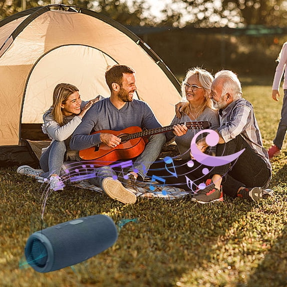 OEFNTAC Bluetooth Speaker Speakers Bluetooth Wireless Portable Wireless Speaker Outdoor High Power Shock Subwoofer Long Standby HiFi Stereo Sound IPx6 WaterProof Speaker