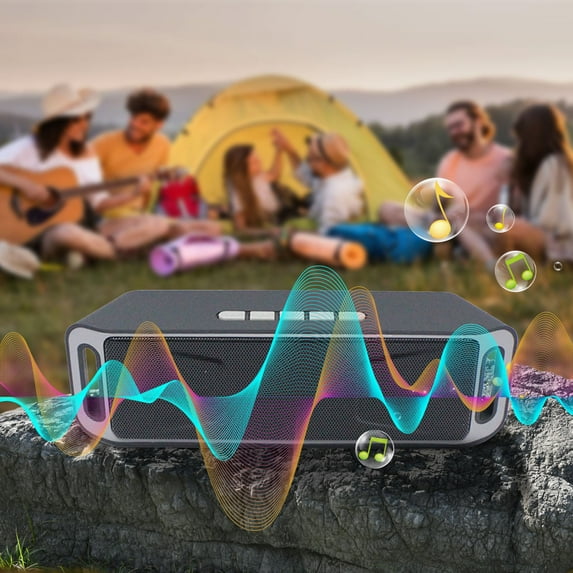 OEFNTAC Bluetooth Speaker Speakers Bluetooth Wireless Wireless Bluetooth Speaker Subwoofer Outdoor Mobile Phone Card Small Audio Portable Home Stereo