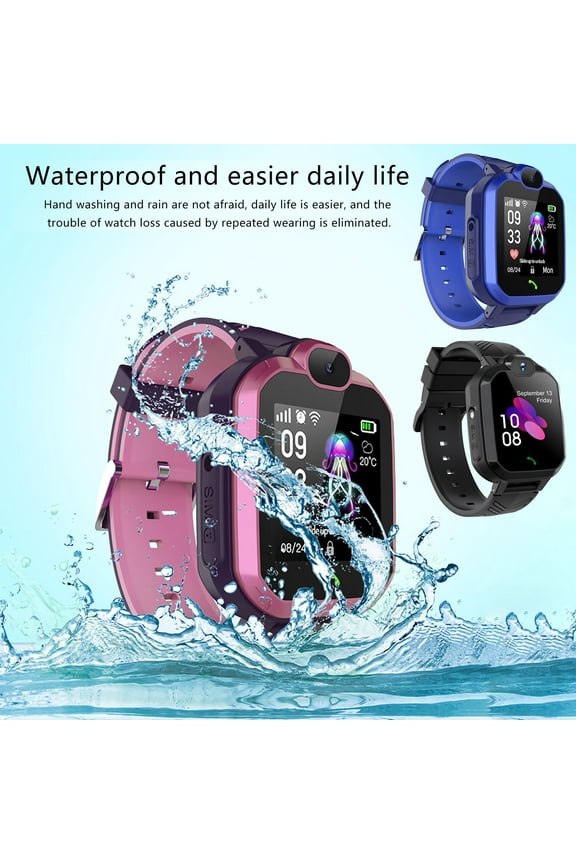 Childrens GPS Smart Watch HD Camera Phone Watch for Students Kids Smartwatch GPS Tracker for Kids Kids Phone Watch Childrens Tracker Watch