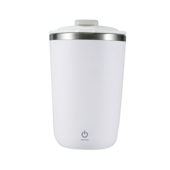OEFNTAC Coffee Cups Coffee Mug Portable Cups Rechargeable Automatic Mixing Coffee Cup Protein Powder Electric Stainless Steel Mixing Cup Travel Cup Easy-to-clean 8.8cmx14cm