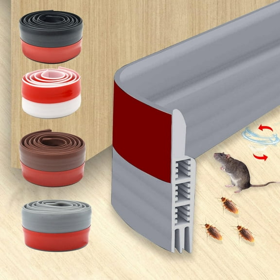 OEFNTAC Decorations 2 Inch x 39 Inch Door Draft Stopper Under Door Soundproof Weather Stripping for Interior Exterior Doors Party Decor