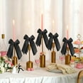 thumbnail image 1 of OEFNTAC Decorations 6Pcs Valentines Day Gifts for Her Butterflys Knot Ribbon Set Nylon Spandex Bows for Candlesticks Gift Wrapping Christmas Tree Wreath Holiday Party Decor, 1 of 6