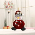 thumbnail image 1 of OEFNTAC Decorations Christmas Decoration Supplies Small Doll Santa Old Man Button Pendant Festive Holiday Tree Hanging Ornament 6.3in Party Decor, 1 of 6