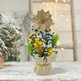 thumbnail image 1 of OEFNTAC Decorations Christmas Mini Tree 20cm Desktop Tabletop Decoration Small Artificial Christmas Tree Gift Home Party Holiday Decor Christmas Tree Decorations, 1 of 6