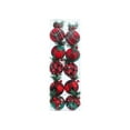 thumbnail image 1 of OEFNTAC Decorations Christmas Pendant Set 10pcs 5cm Red Green Linen Cloth Pine Needle Box Hanging Tree Decoration Festive DIY Ornament Christmas Decorations Indoor, 1 of 8