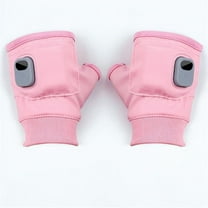 OEFNTAC Decorations Portable Heated Fingerless Gloves Rechargeable Hand Warmer USB Fast Charging Three Heat Levels Indoor Outdoor Hiking Sports Women Men