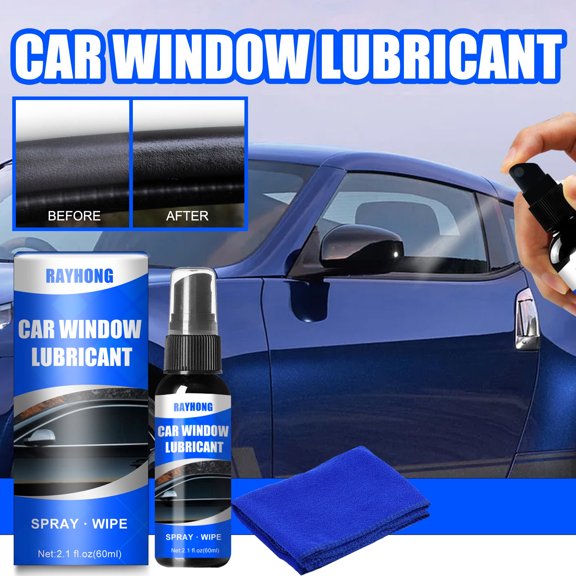 OEFNTAC Deicing Spray 60ml Fast Snow Melting Agent Glass Windshield Driveway Freezer Mild Formula Car Lock Antifreeze Wide Application Winter Cleaner