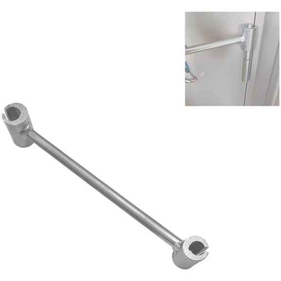 OEFNTAC Door Hinge Adjustment Wrench Repair Tool for Sagging Misaligned Doors Door Repair Kit Hinge Adjustment Tool Door Alignment Tool Sagging Door Fix