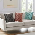 thumbnail image 1 of OEFNTAC Flannel Throw Pillow Cover 45x45cm Decorative Sofa Cushion Case with Hidden Zipper for Home Living Room Bedroom Decor, 1 of 9