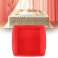 thumbnail image 1 of OEFNTAC Food Grade Silicone Chiffon Cake Pan Bread Baking Tray Easy Release Non-Stick 19x17.5x5.5cm, 1 of 6
